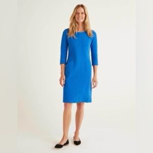 Boden Ellen Ottoman Shift Dress in bold blue 
Size 20/22L